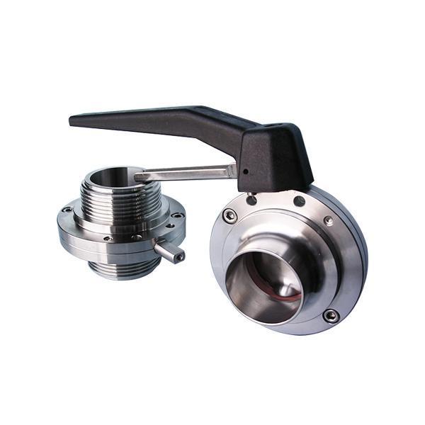 DIN Butterfly Valve - Weld end / Male end