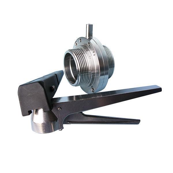 Wine/ RJT Butterfly Valve-  Weld End / Flange End / Male End